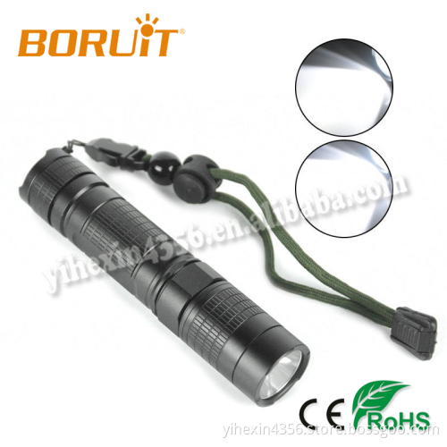 Boruit EFL0871 High Quality LED Flashlight With USB Charger